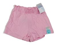 Nové - Světlerůžové bavlněné kraťasy Primark