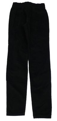 Černé elastické manšestráky H&M