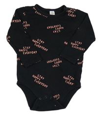 Černo-růžové body s nápisy LC Waikiki