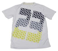Bílé sportovní tričko s číslem H&M