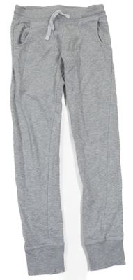 Šedé melírované tepláky H&M