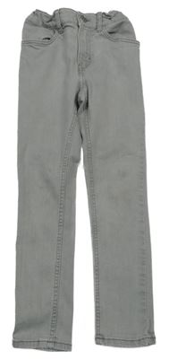 Světlešedé elastické rifle Denim Co.