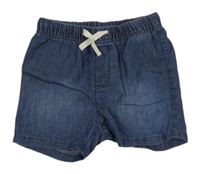 Modré lehké riflové kraťasy H&M