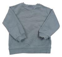 Šedomodrá oversize mikina M&S