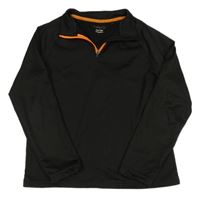 Černá sportovní mikina Ergeenomixx