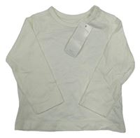 Nové - Smetanové triko M&Co.
