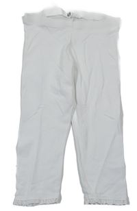 Bílé crop legíny s krajkou H&M