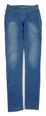 Modré džegíny H&M