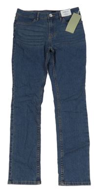 Nové - modré skinny fit rifle H&M