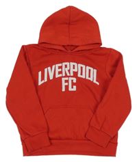 Červená mikina s kapucí - FC Liverpool 