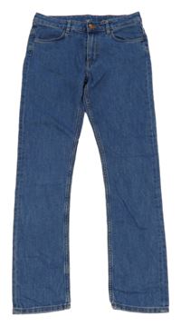 Modré skinny fit rifle H&M