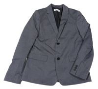 Tmavošedé melírované sako H&M