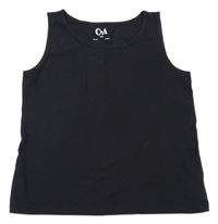 Černý crop top C&A