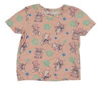 Světlerůžové tričko s Angelou Primark