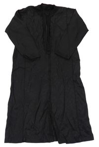 Černá vzorovaná muslimská košile 