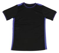 Černo-fialové sportovní tričko Dutchy