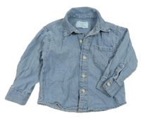 Světlemodrá riflová lehká košile Primark