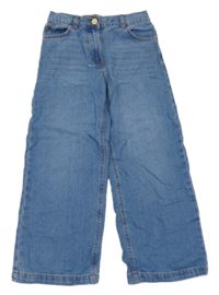 Modré lehké wide leg rifle Dunnes