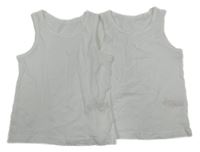 2x Bílé tílko Primark