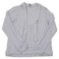 Bílý lehký cardigan Yigga