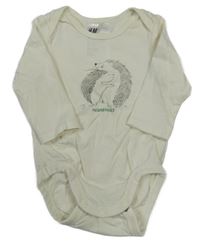 Smetanové body s ježky H&M