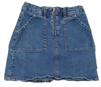 Tmavomodrá riflová sukně Denim Co.