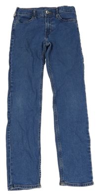 Modré slim fit rifle H&M