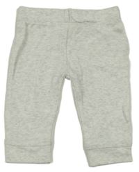 Světlešedé melírované lehké tepláky