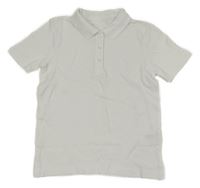 Bílé polo tričko dunnes