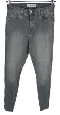 Dámské šedé skinny rifle Monkeegenes 
