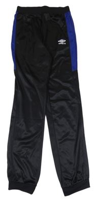 Černo-modré sportovní kalhoty s logem Umbro
