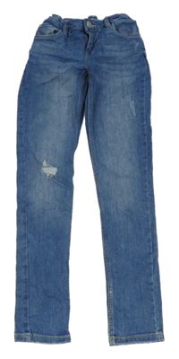 Modré skinny rifle s prošoupáním C&A