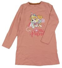 Starorůžové šaty s Paw Patrol Nickelodeon