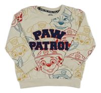 Smetanová mikina s PAW PATROL nickelodeon