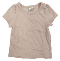 Světlerůžové tričko H&M