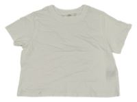 Bílé crop tričko H&M
