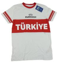 Nové - bílo-červené tričko - Turecko 