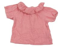 Lososová mušelínová halenka Primark