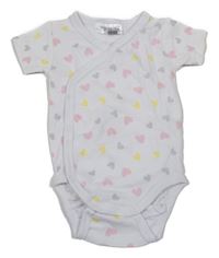 Bílé zavinovací body se srdíčky Ergee