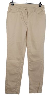 Dámské světlerůžové skinny kalhoty Gelco 