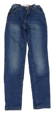 Modré skinny rifle Zara