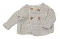 Béžový propínací svetr Mothercare