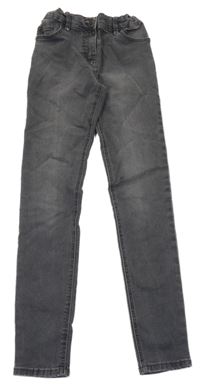 Šedé skinny rifle Yigga