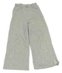 Světlešedé široké tepláky H&M