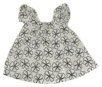 Bílá květovaná halenka Primark