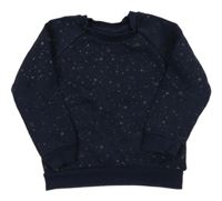 Tmavomodrá mikina s hvězdičkami Primark