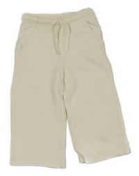 Smetanové culottes tepláky F&F
