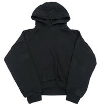 Černá crop mikina s kapucí F&F
