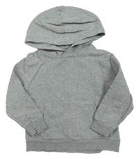 Šedá mikina s kapucí H&M