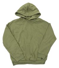 Zelená mikina s kapucí H&M
